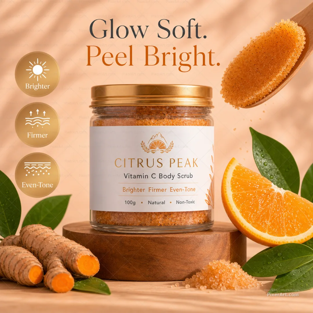 Citrus Peak Vitamin C Body Scrub