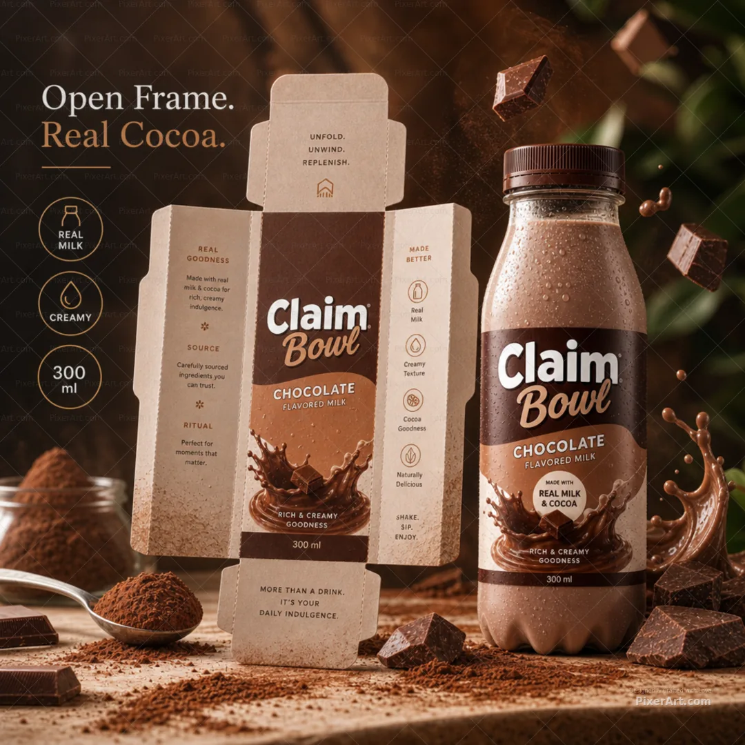 Open frame mockup