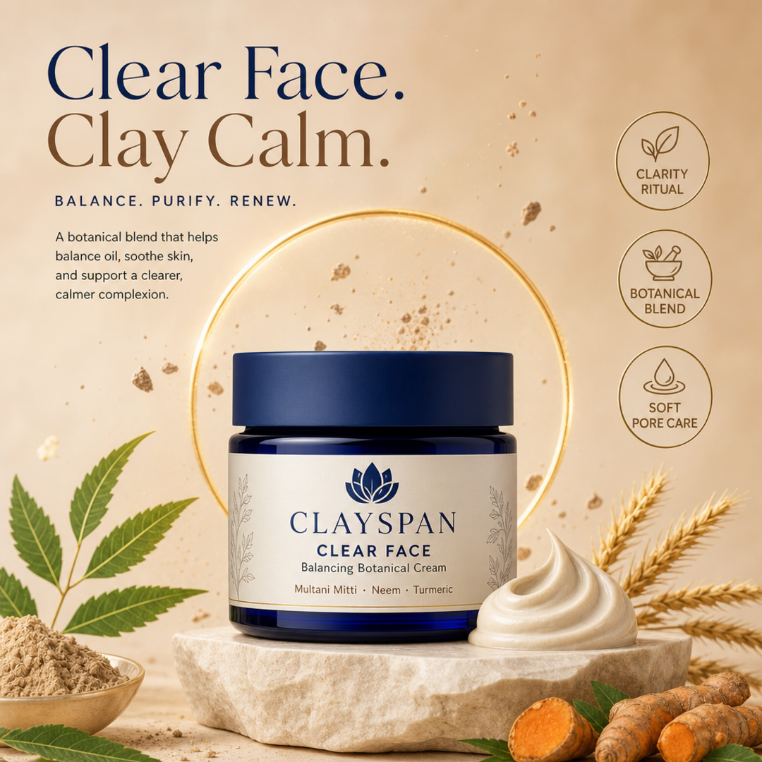 Clayspan Clear Face Cream