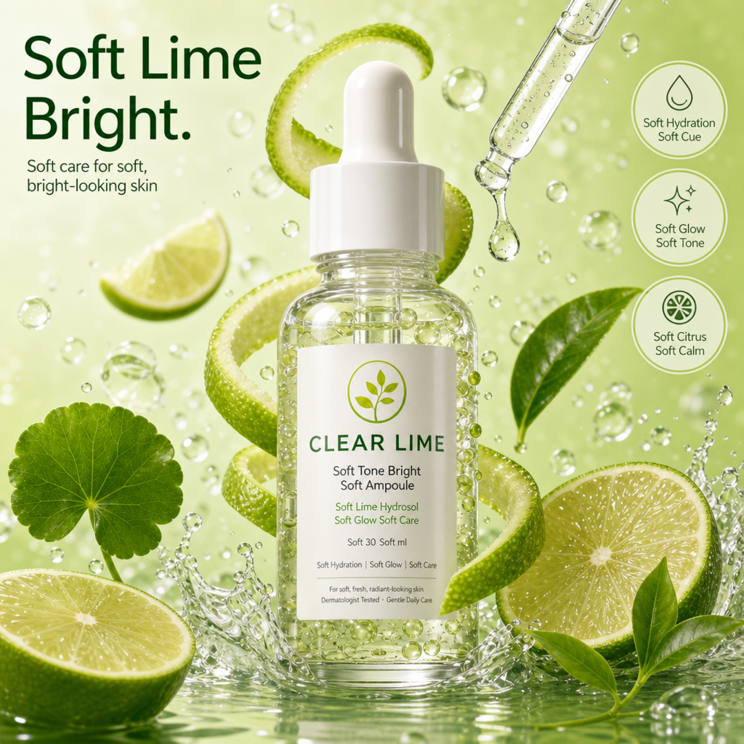 Clear Lime Soft Tone Ampoule