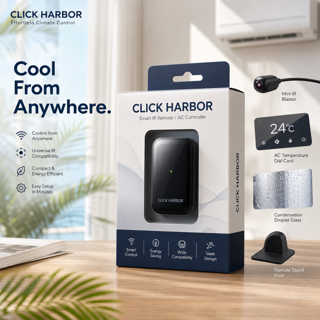 Click Harbor Ir Remote Carton
