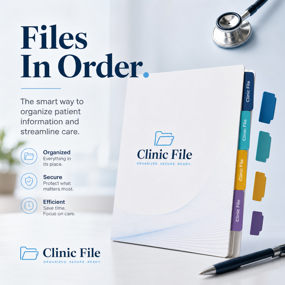 Clinic File Doctor Patient Folder