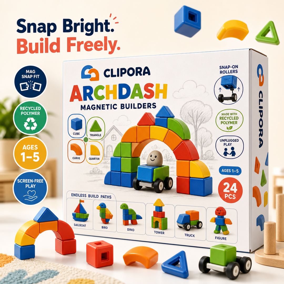Clipora ArchDash Magnetic Blocks