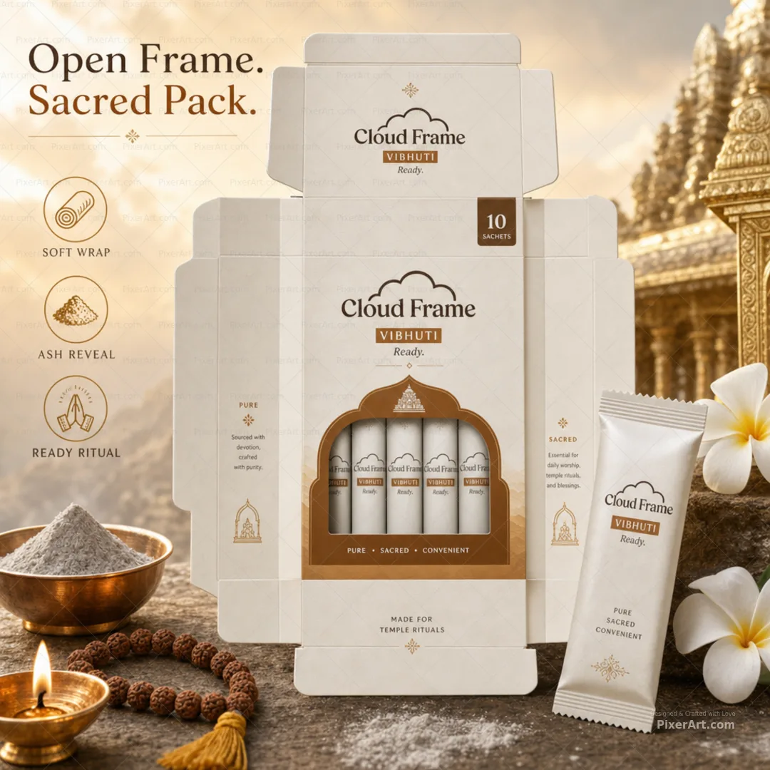 Open frame mockup