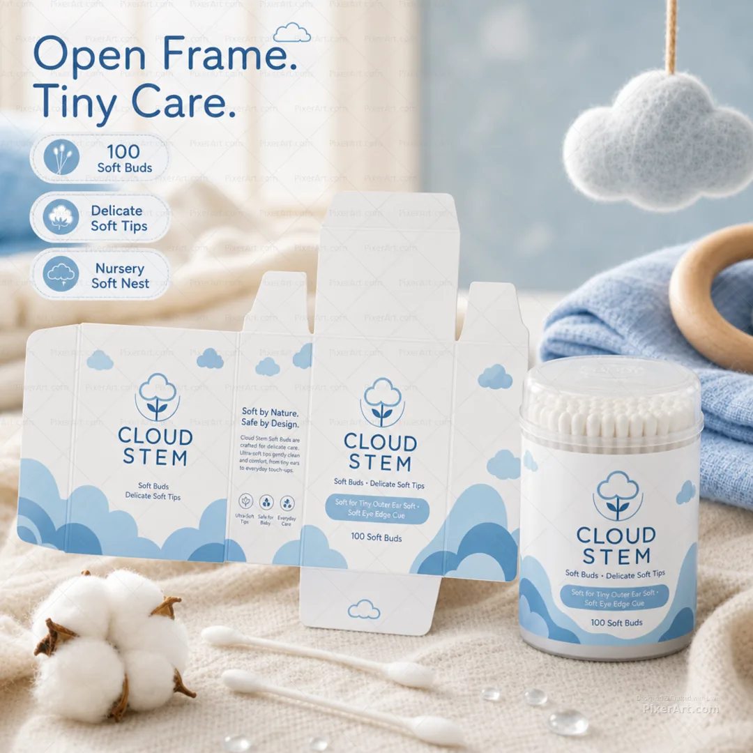 Open frame mockup