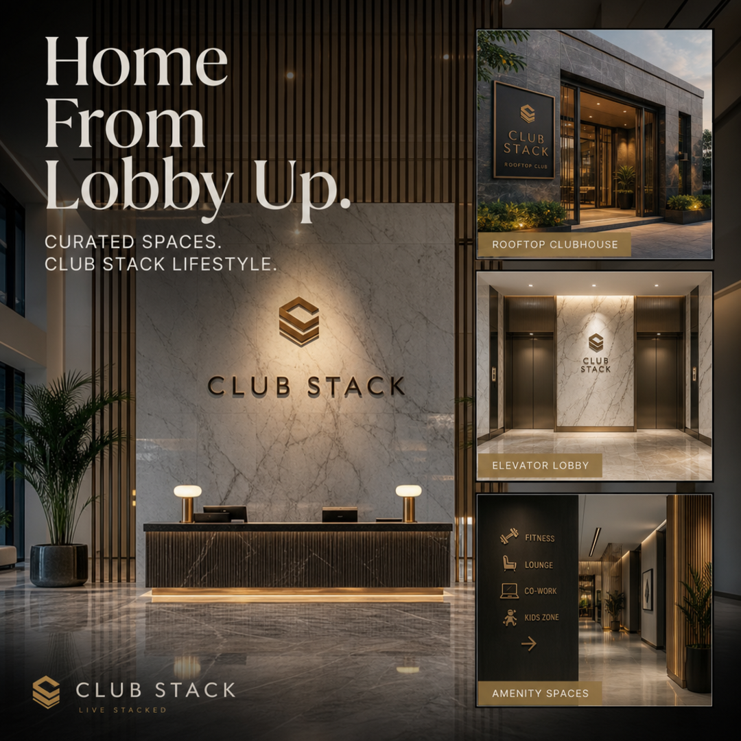 Club Stack Residential Tower Amenity Suite
