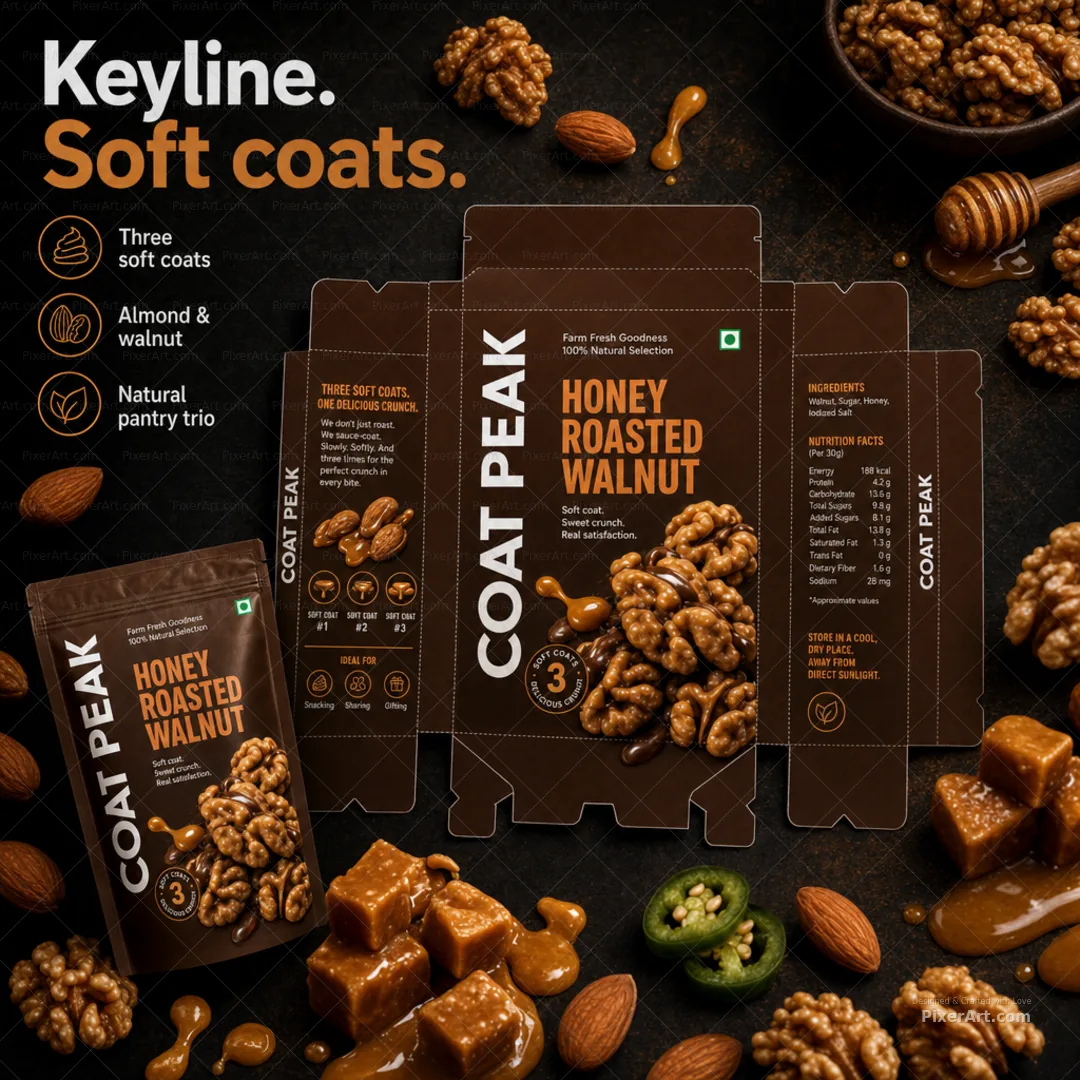Coat Peak Flavor Nut Trio