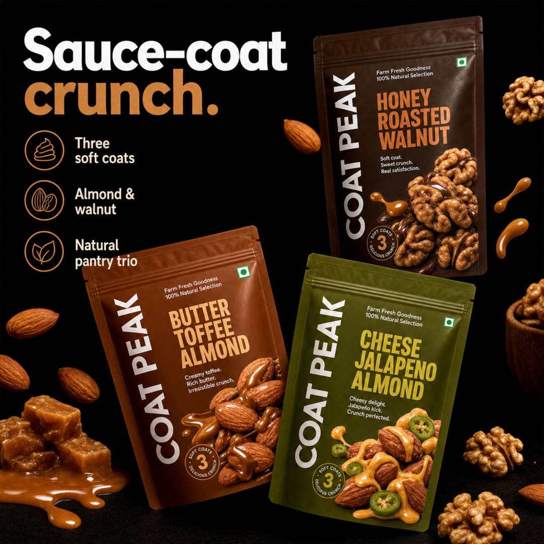 Coat Peak Flavor Nut Trio