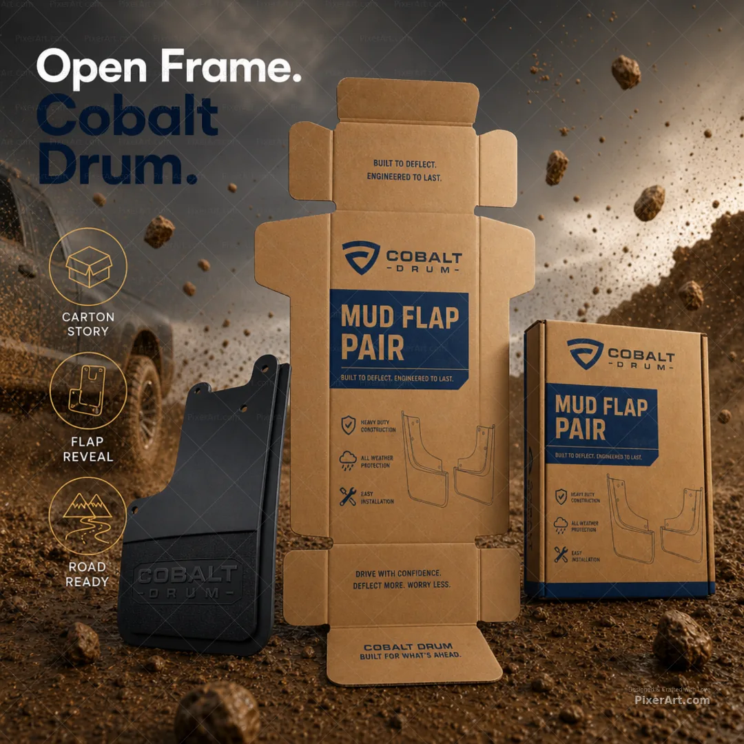 Open frame mockup