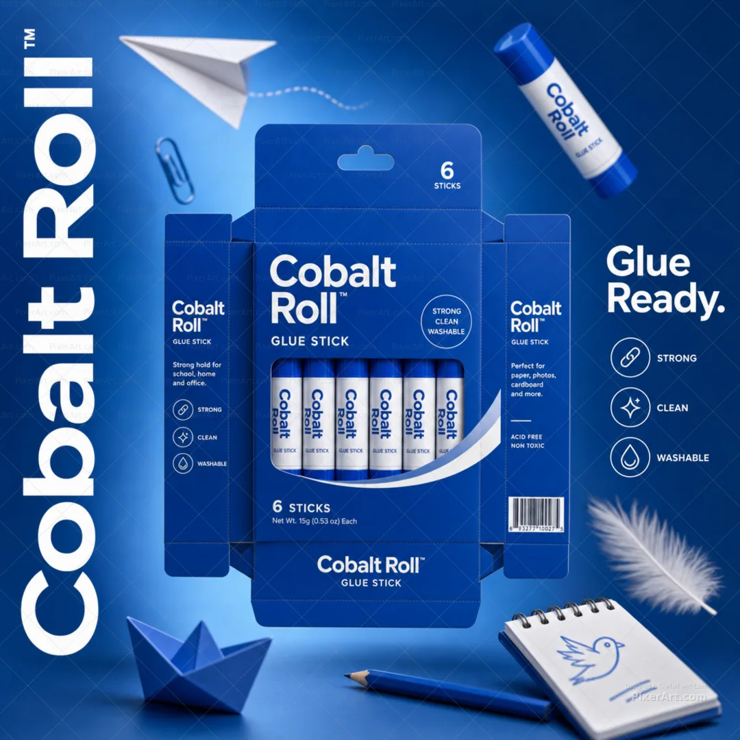 Cobalt Roll Glue Stick Multipack Carton