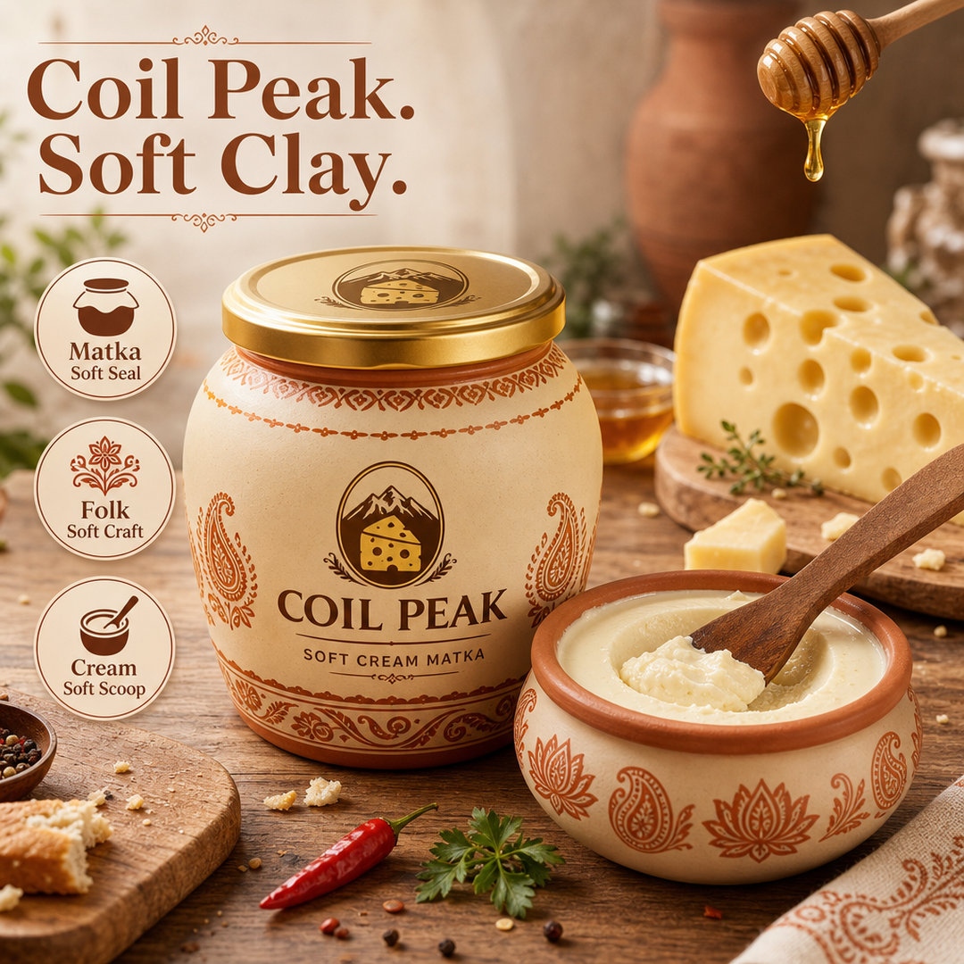 Coil Peak Soft Cream Matka