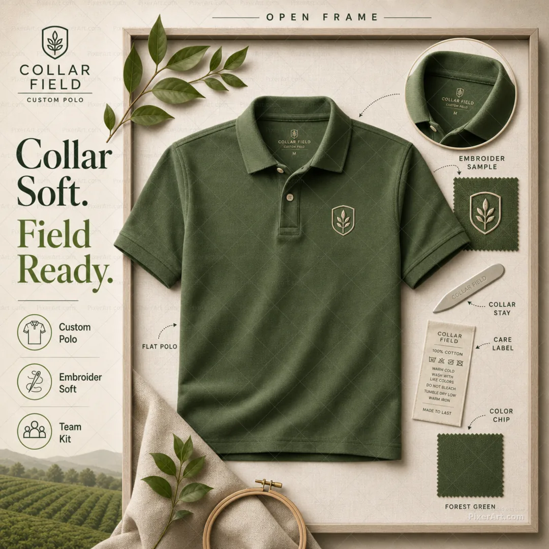 Collar Field Custom Polo