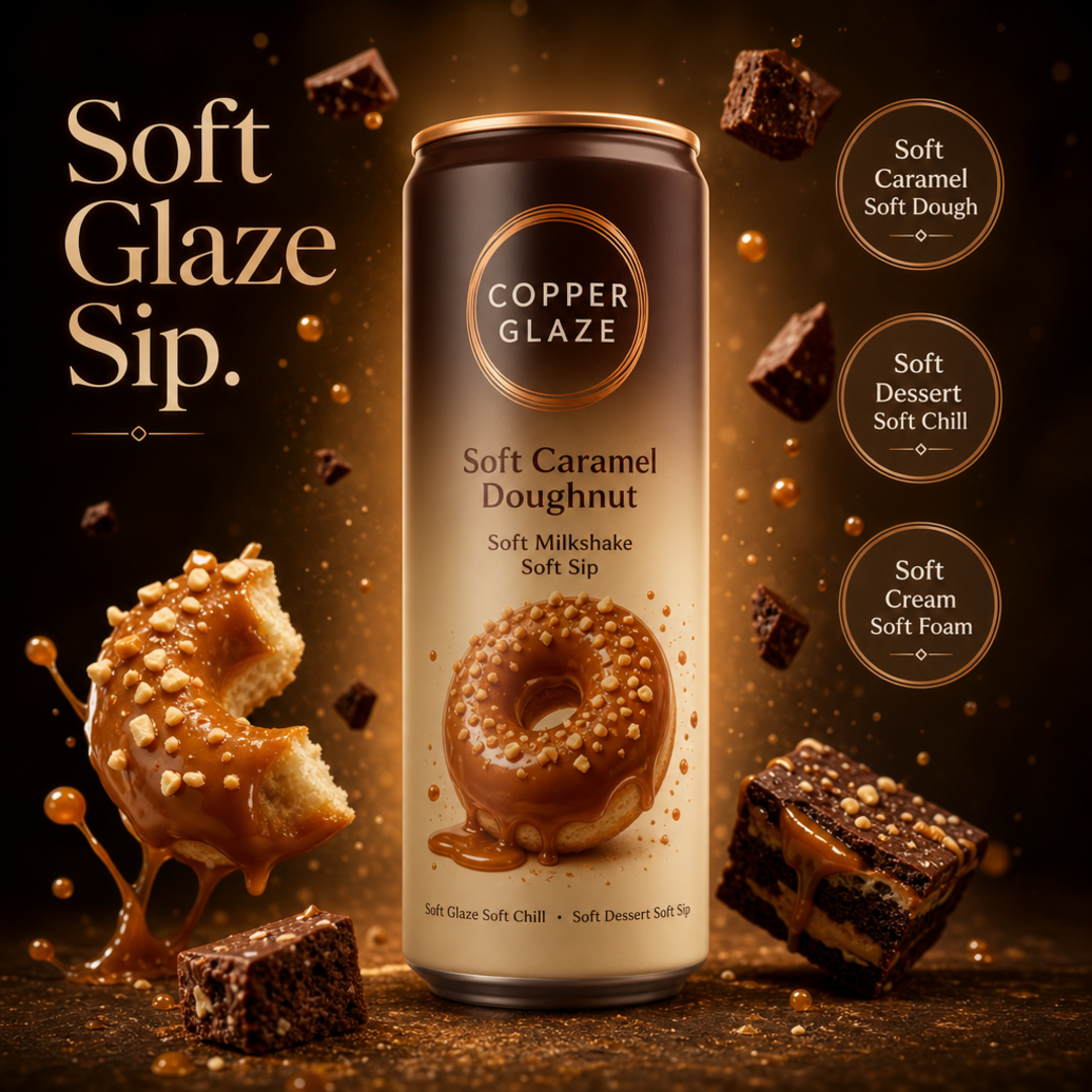 Copper Glaze Soft Doughnut Can