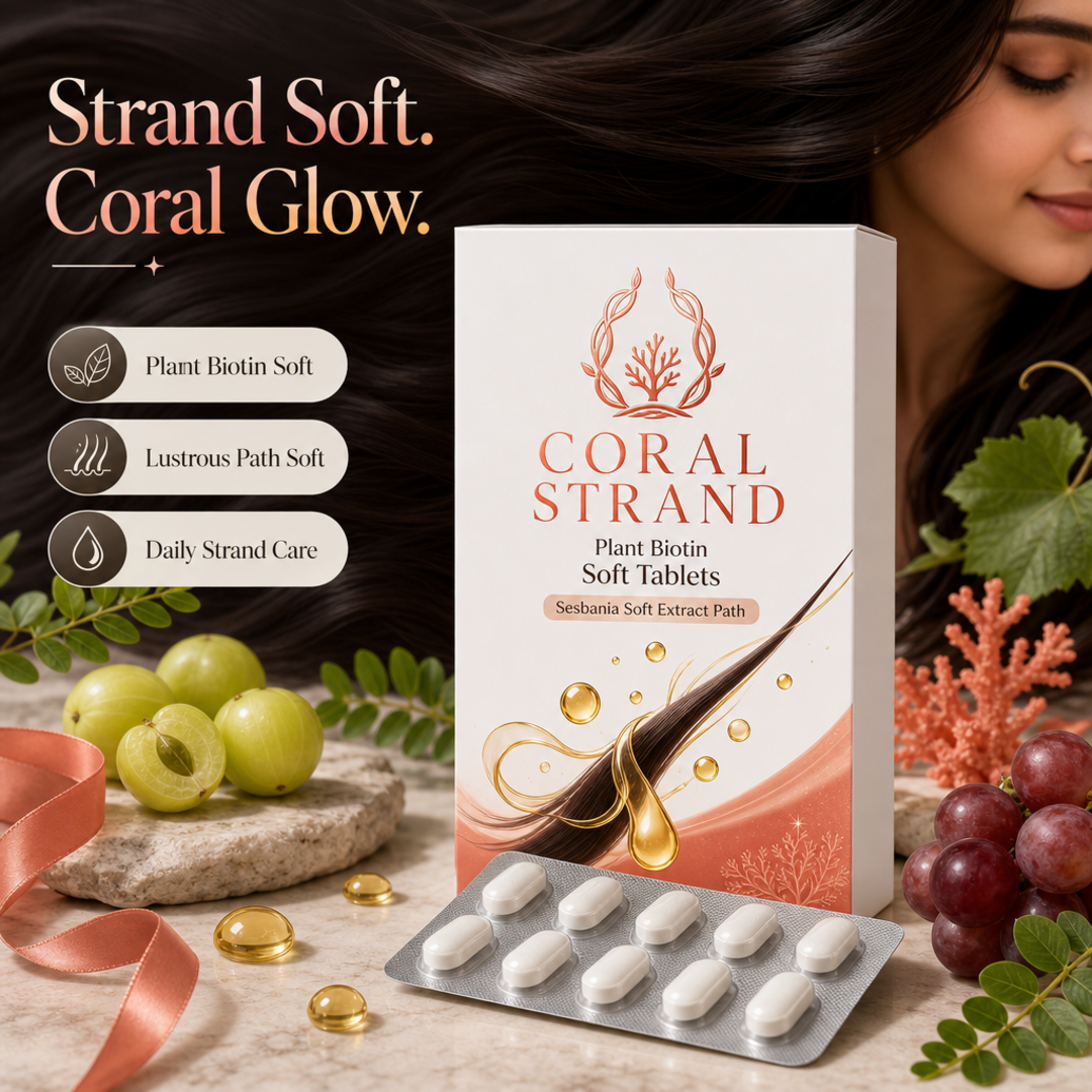 Coral Strand Plant Biotin Tablets