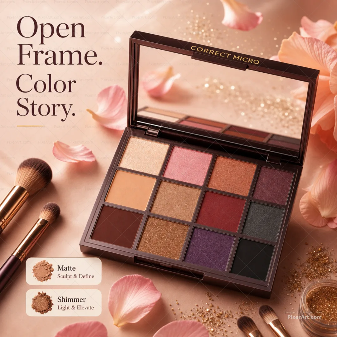 Correct Micro Powder eyeshadow palette