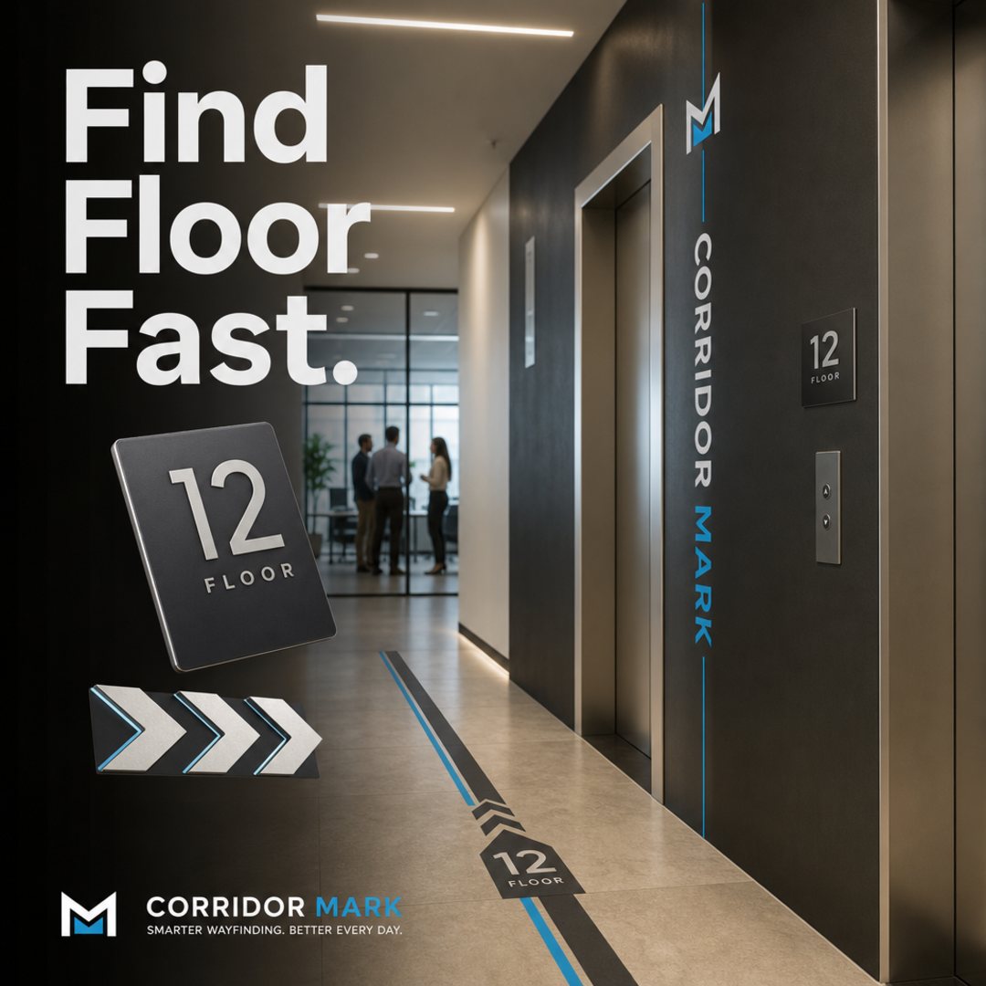 Corridor Mark Wayfinding Wall System