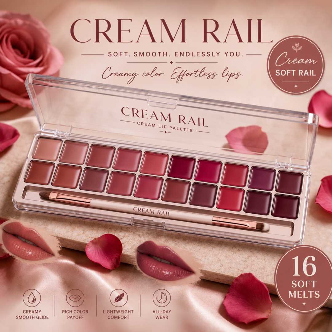 Cream Rail Lip Palette