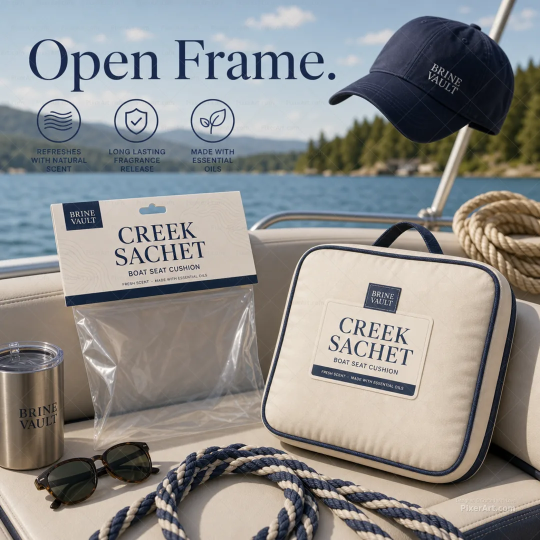Open frame mockup