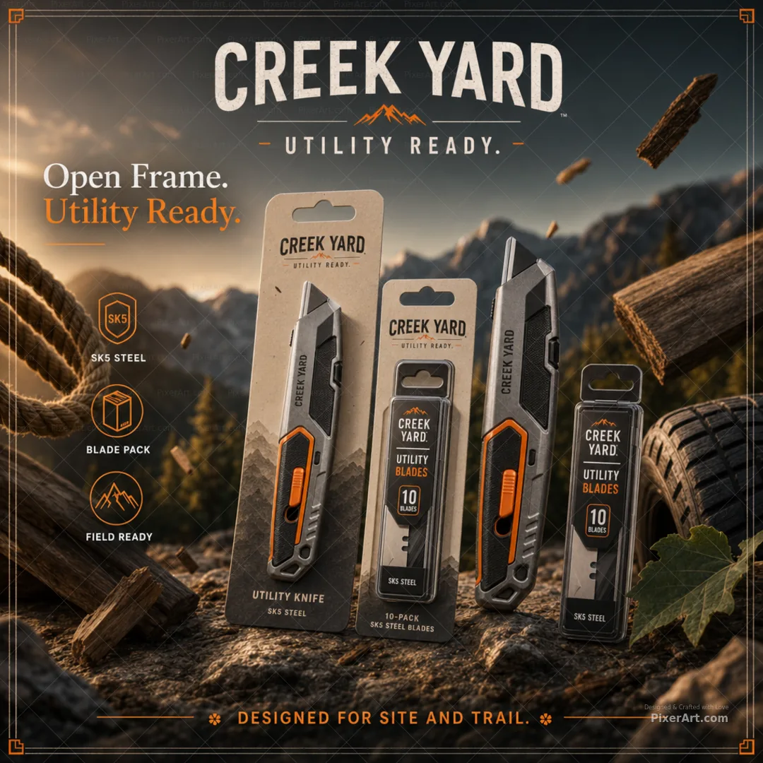 Open frame mockup