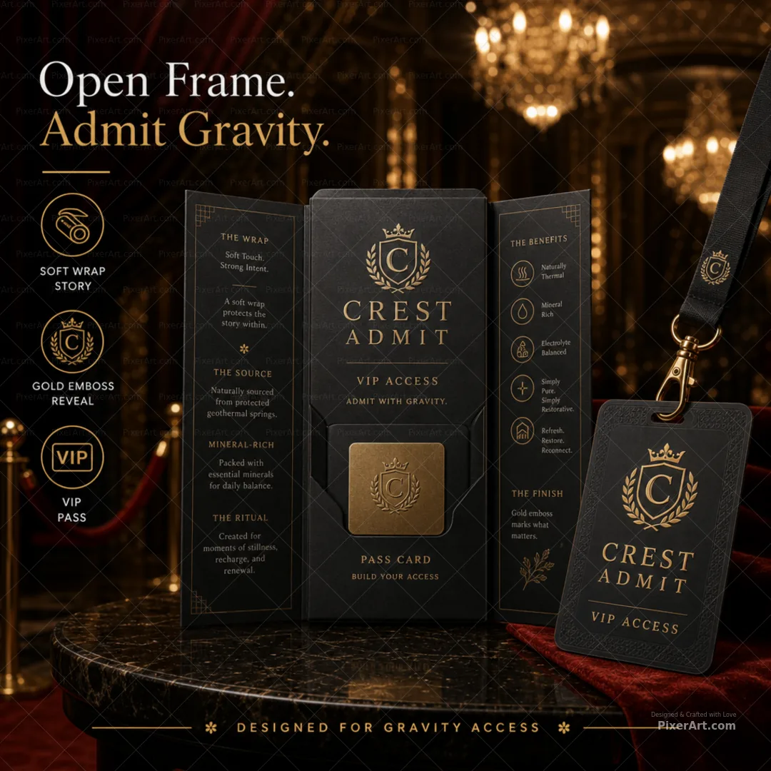 Open frame mockup