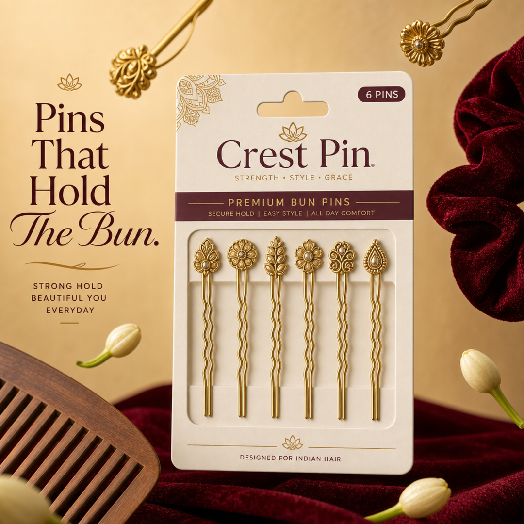 Crest Pin Juda Hair Accessory Pack