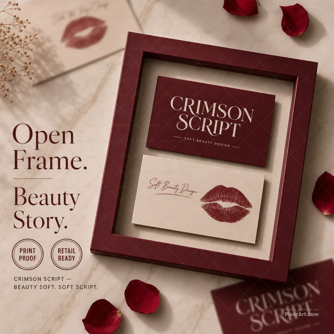 Crimson Script Design Cards