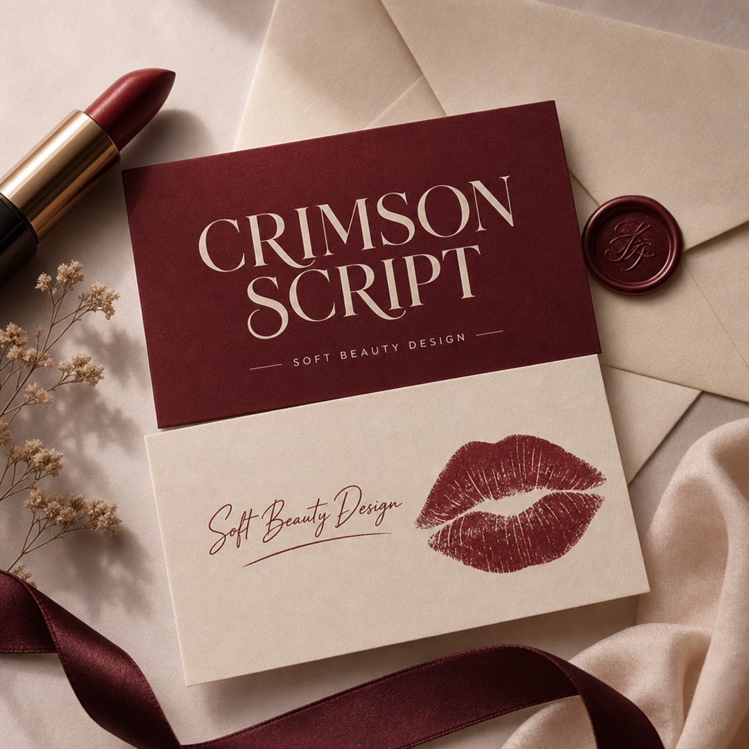 Crimson Script Design Cards