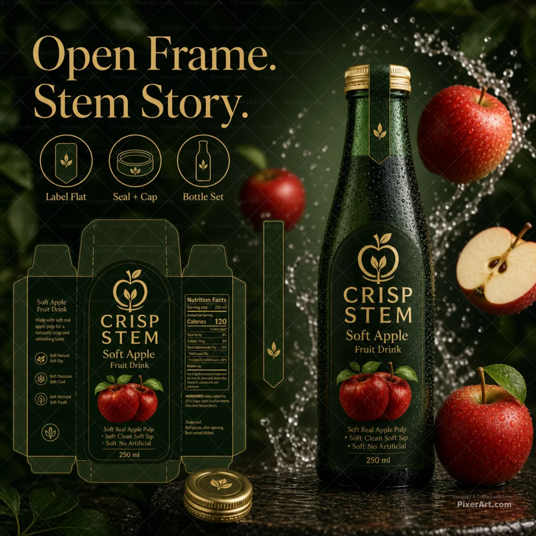 Open frame mockup