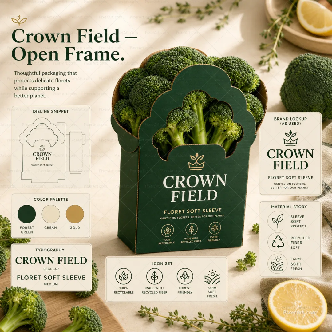Open frame mockup