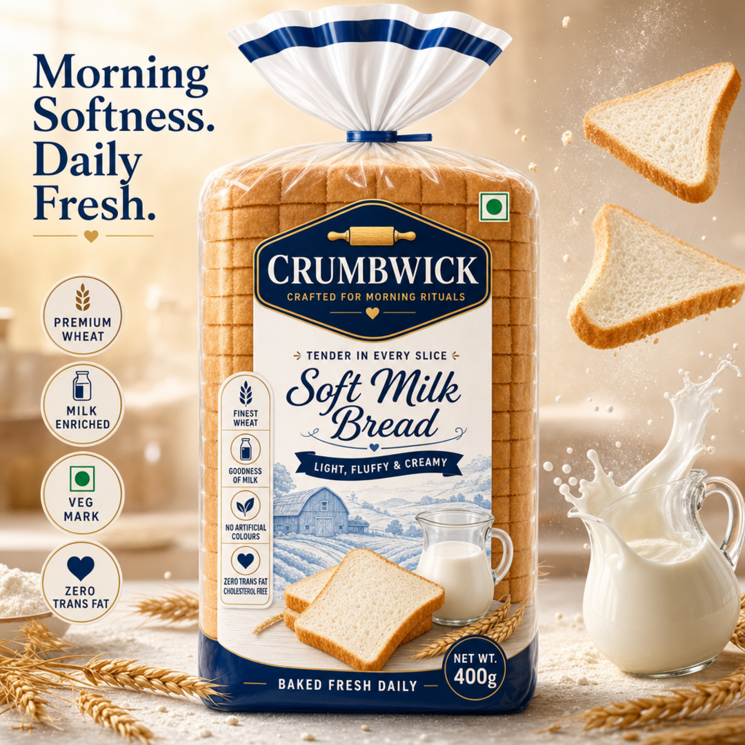 Crumbwick Soft Milk Bread