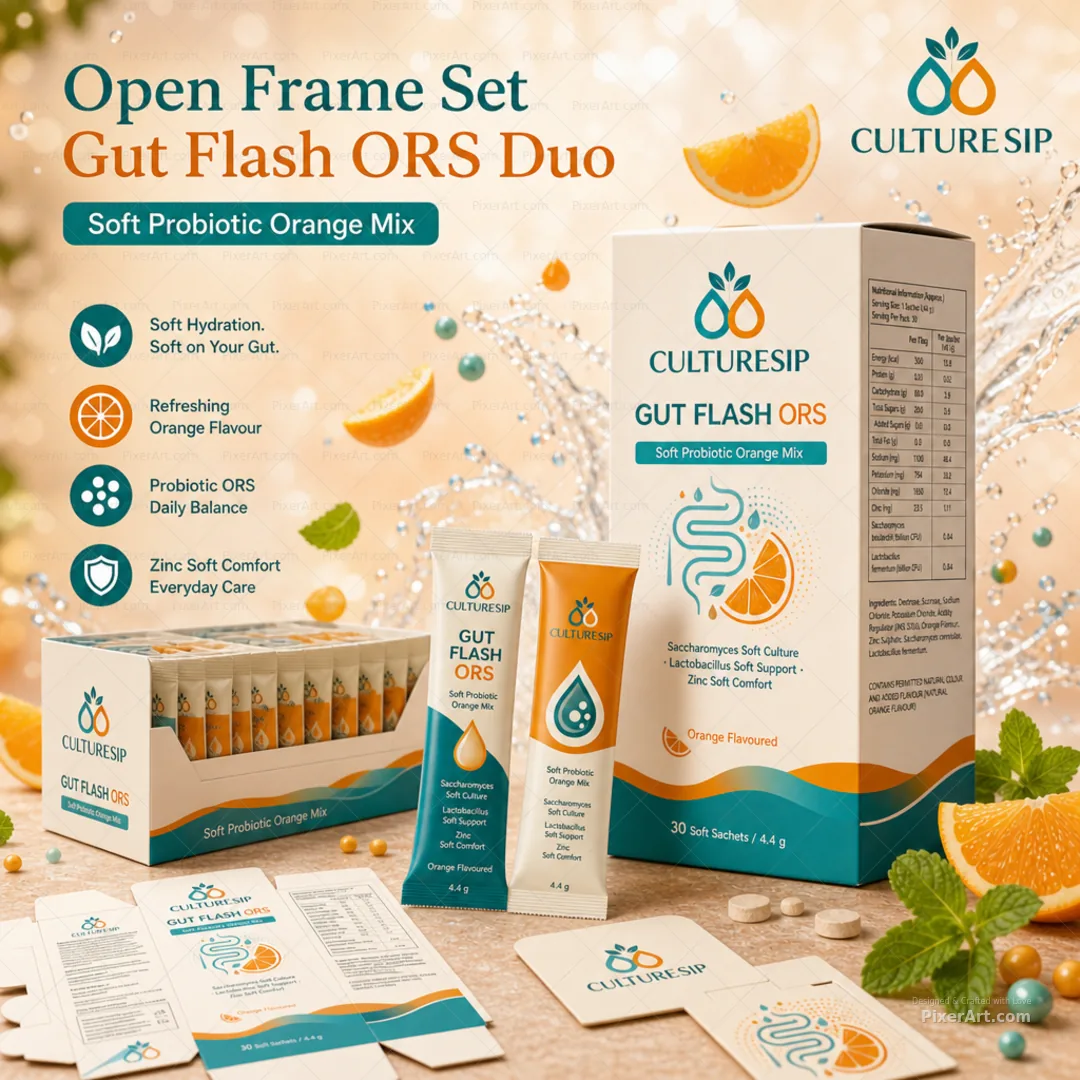 Open frame mockup