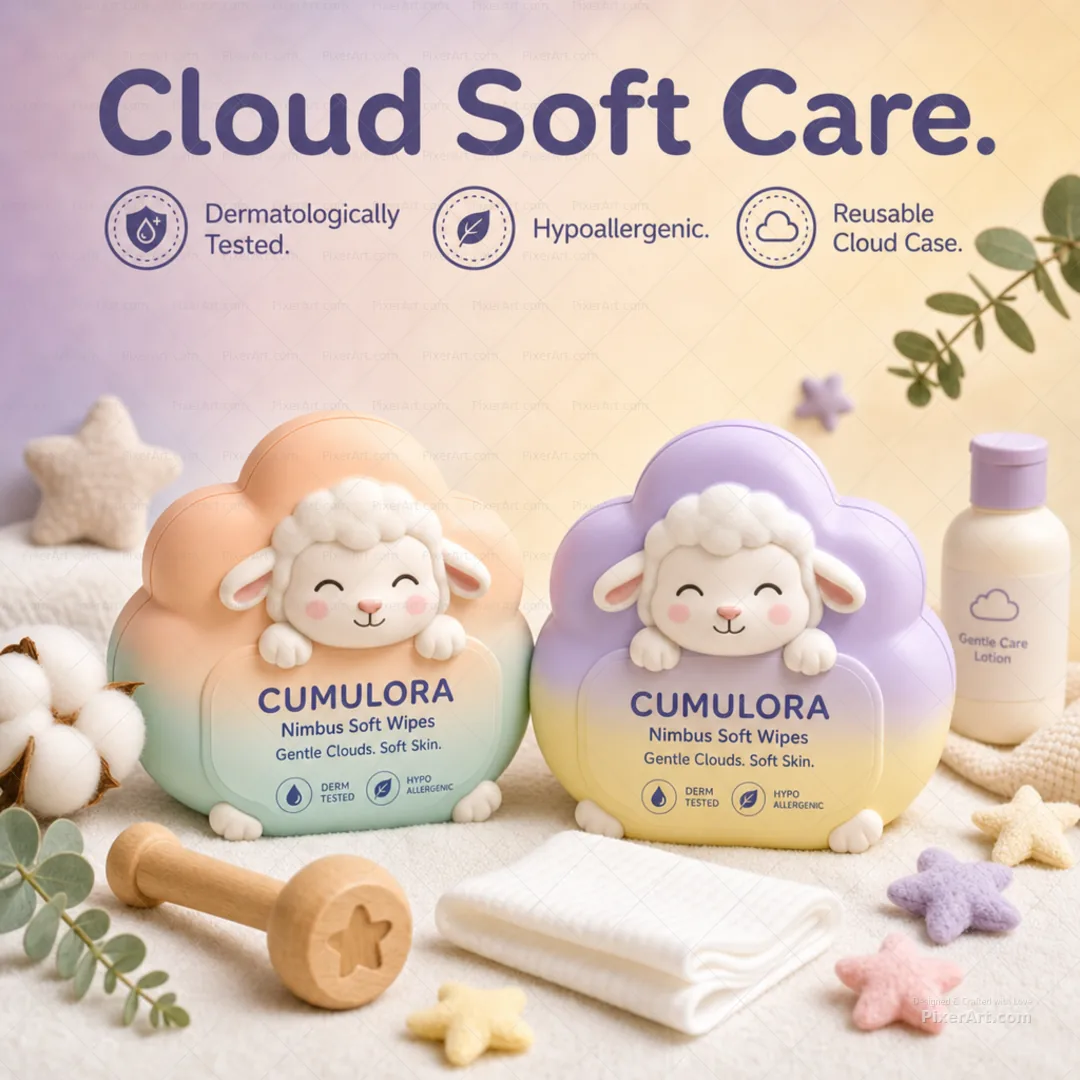 Cumulora Nimbus Cloud Wipe Duo