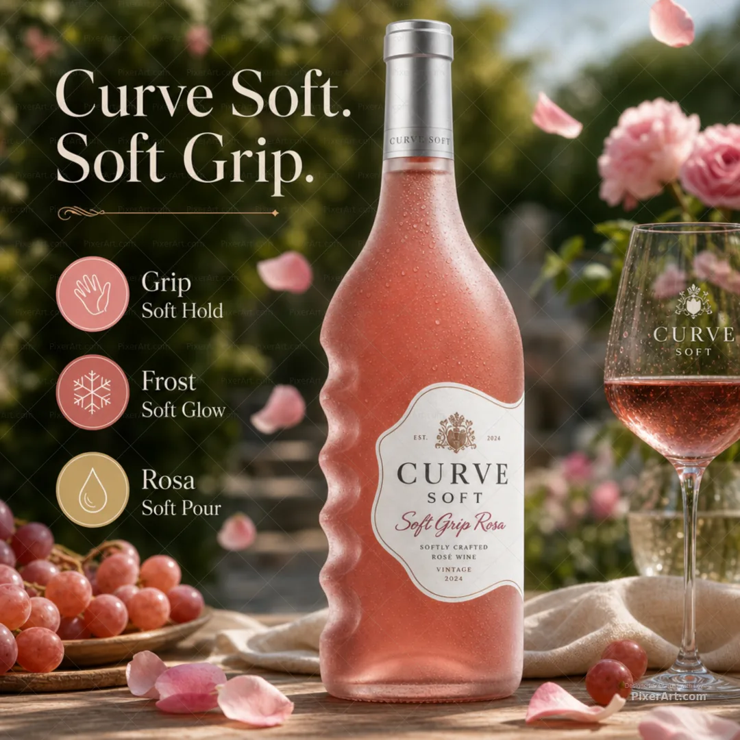 Curve Soft Grip Ros\u00e9