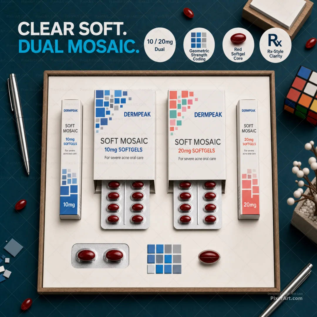 DermPeak Soft Mosaic Softgels