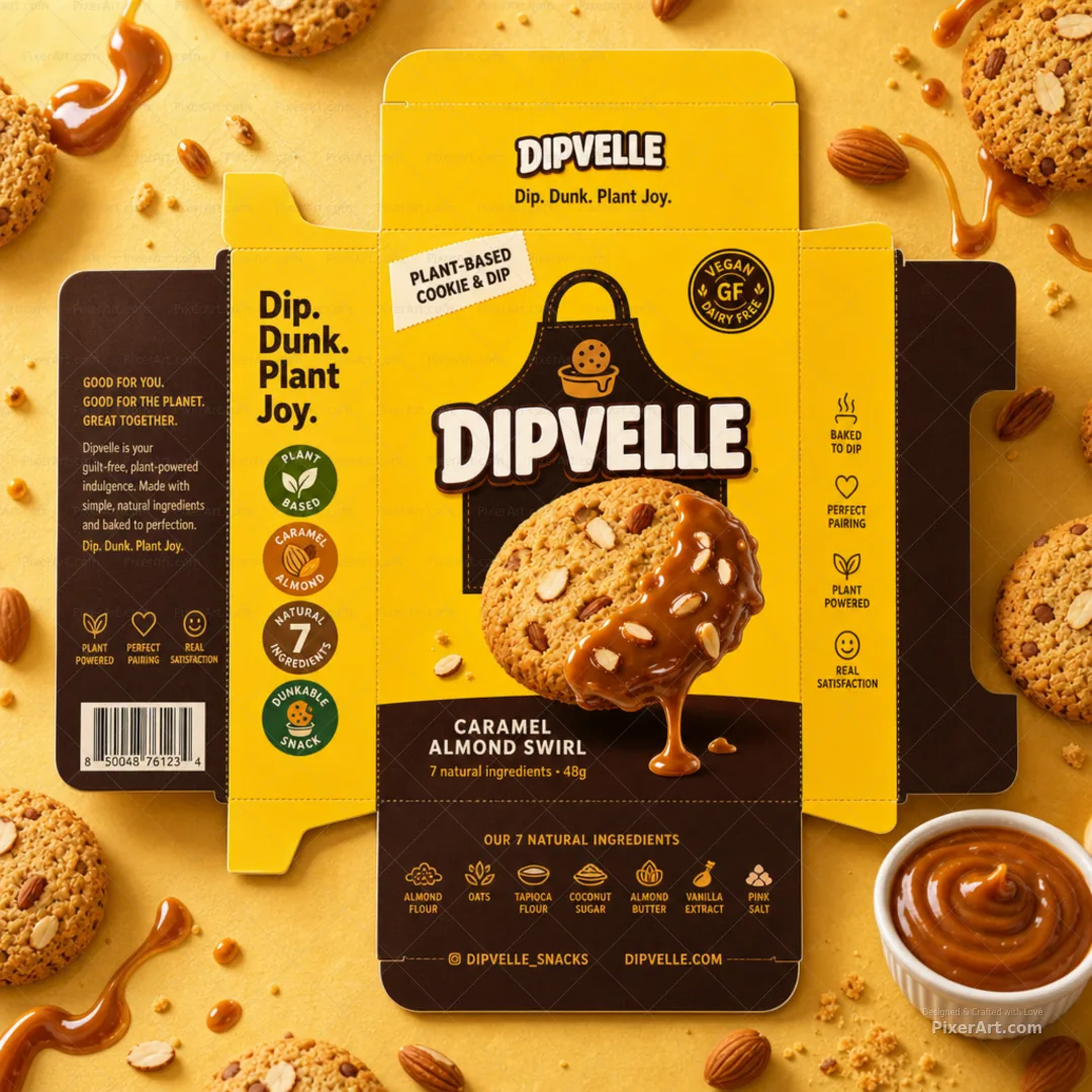 Dipvelle Caramel Almond Cookie Dip