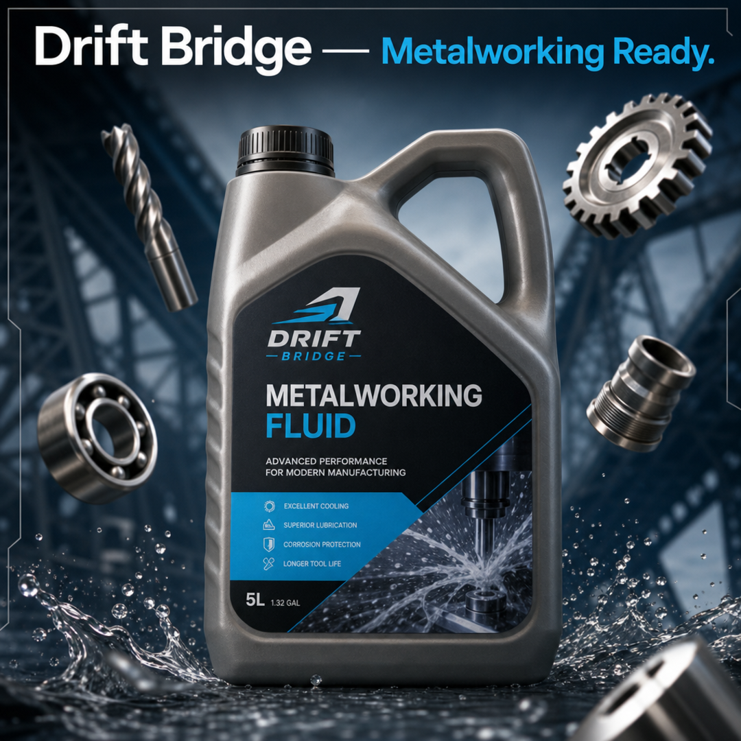 Drift Bridge Metalworking Fluid Jug Label