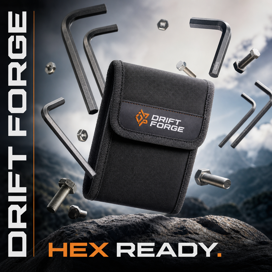 Drift Forge Hex Key / Allen Set Pouch
