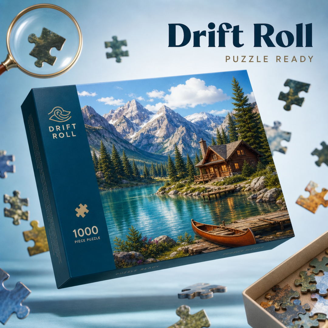 Drift Roll Puzzle 1000-Pc Carton