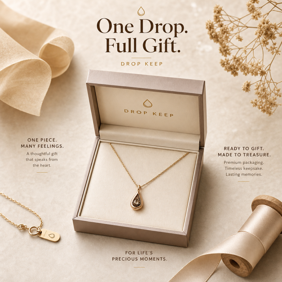 Drop Keep Pendant Gift Box