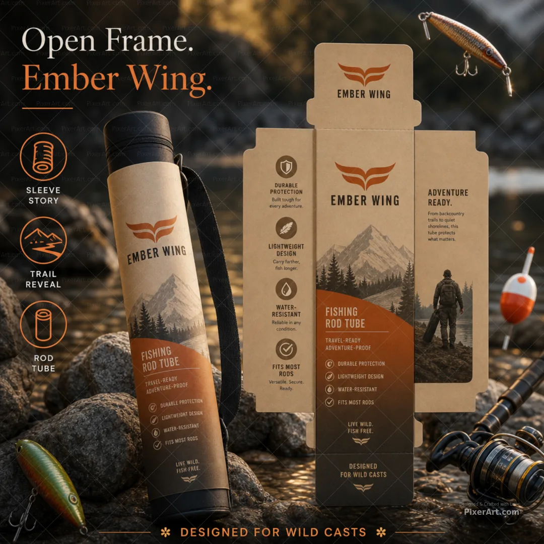 Open frame mockup