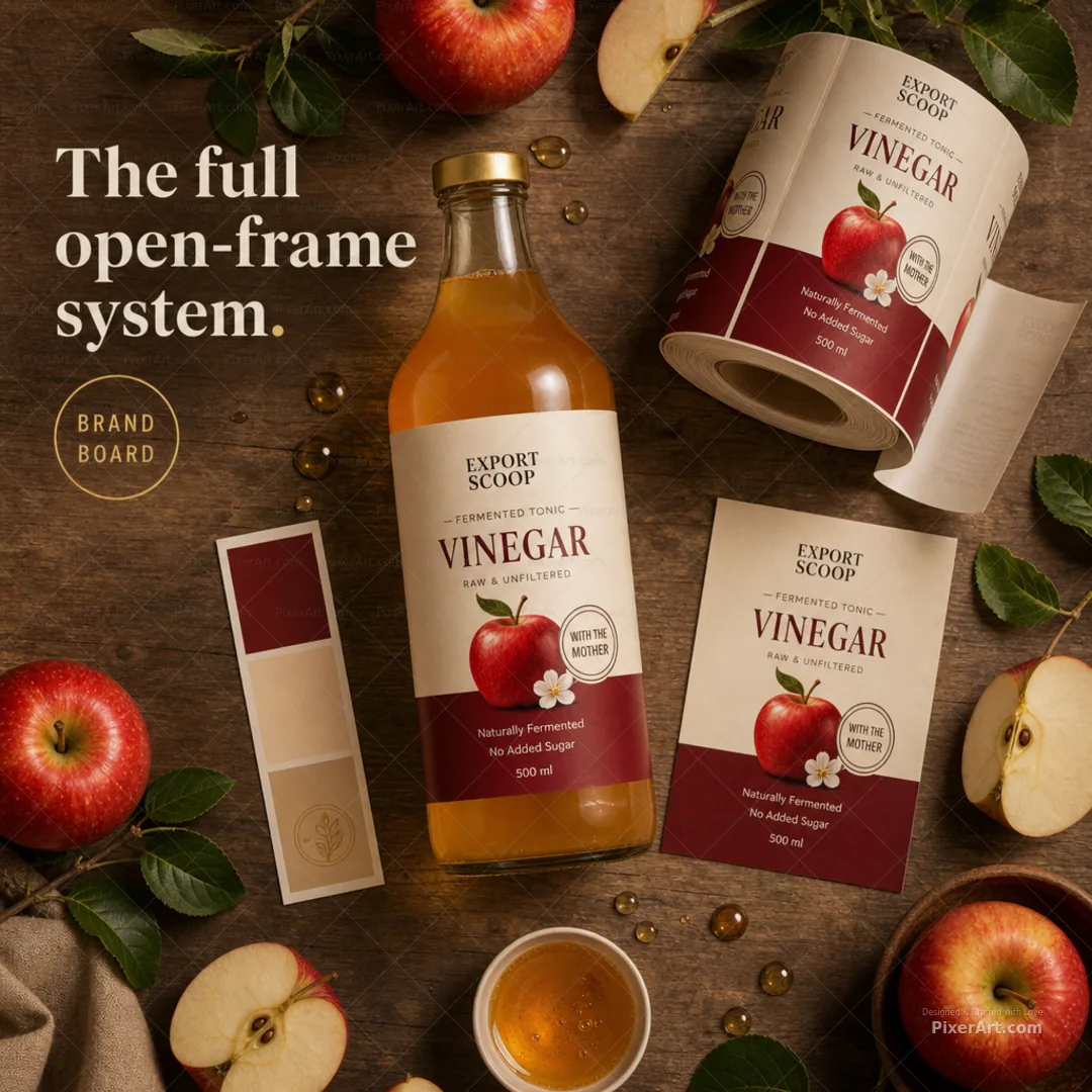 Open frame mockup