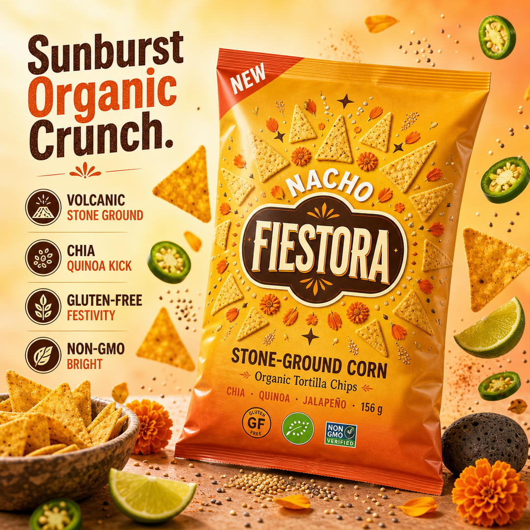 Fiestora Organic Nacho Tortilla Chips