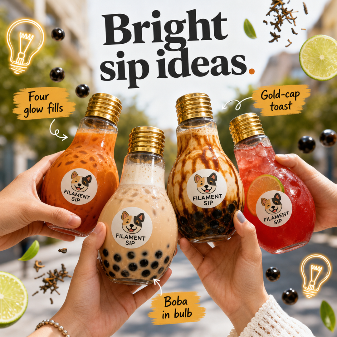 Filament Sip Bulb Tea Quartet