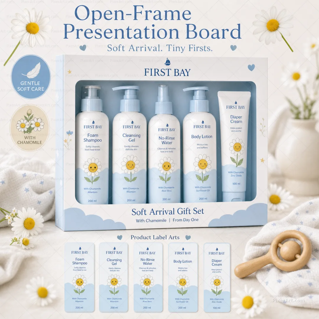 Open frame mockup