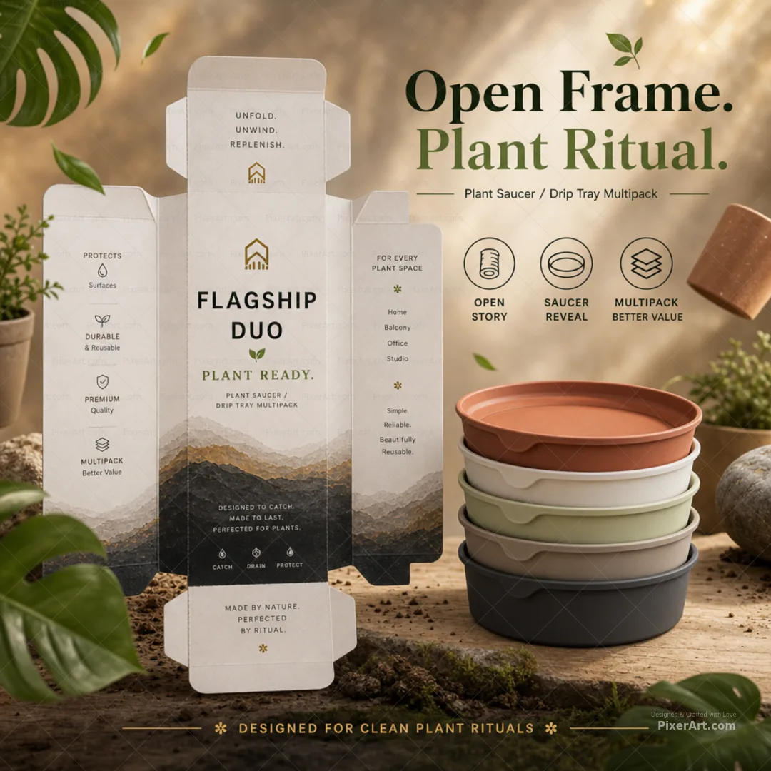 Open frame mockup