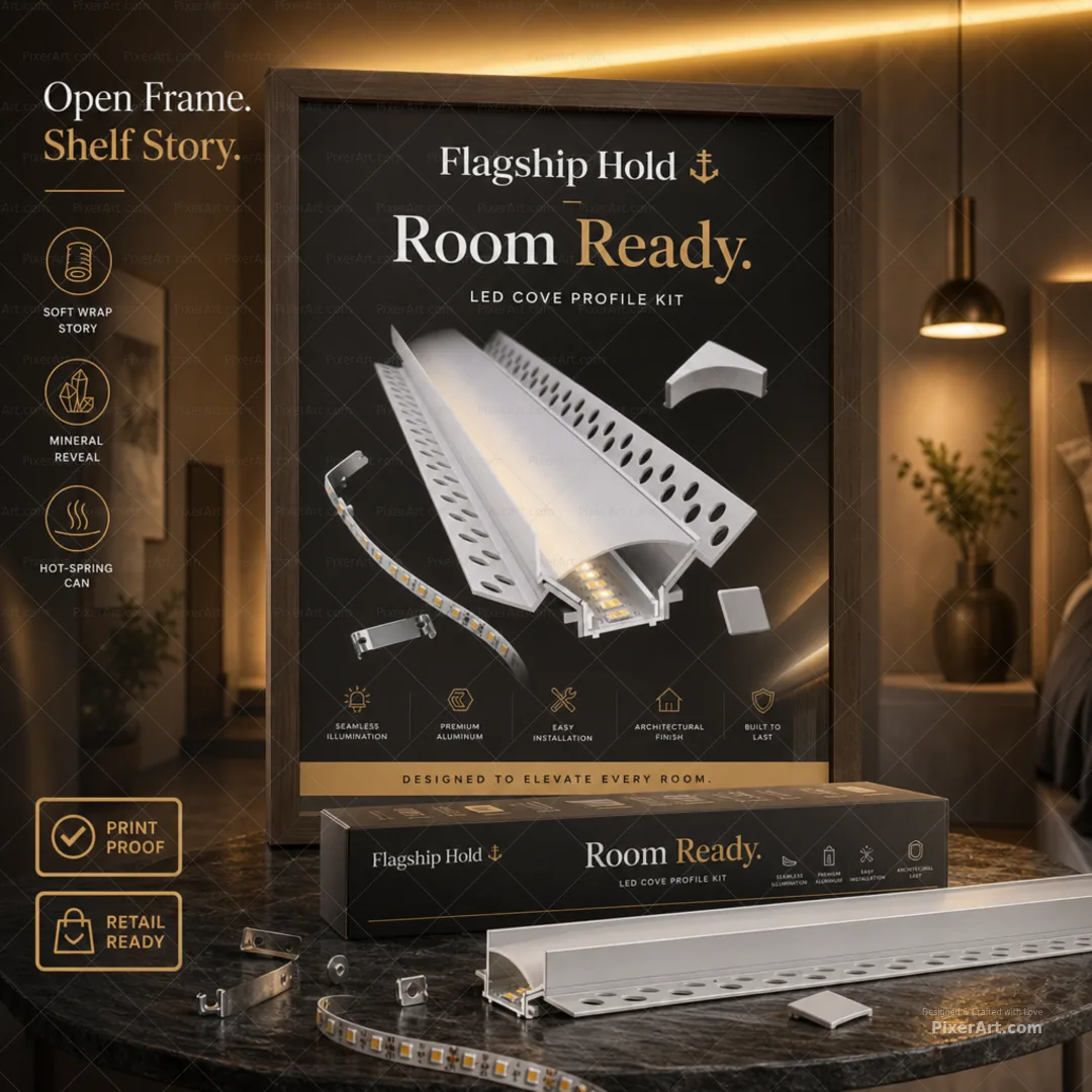 Open frame mockup
