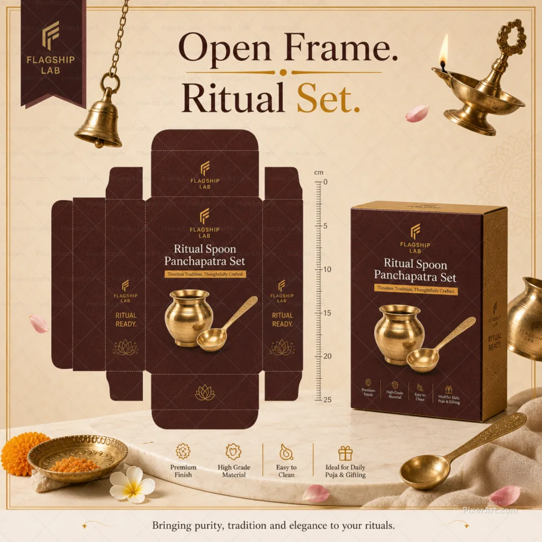 Open frame mockup