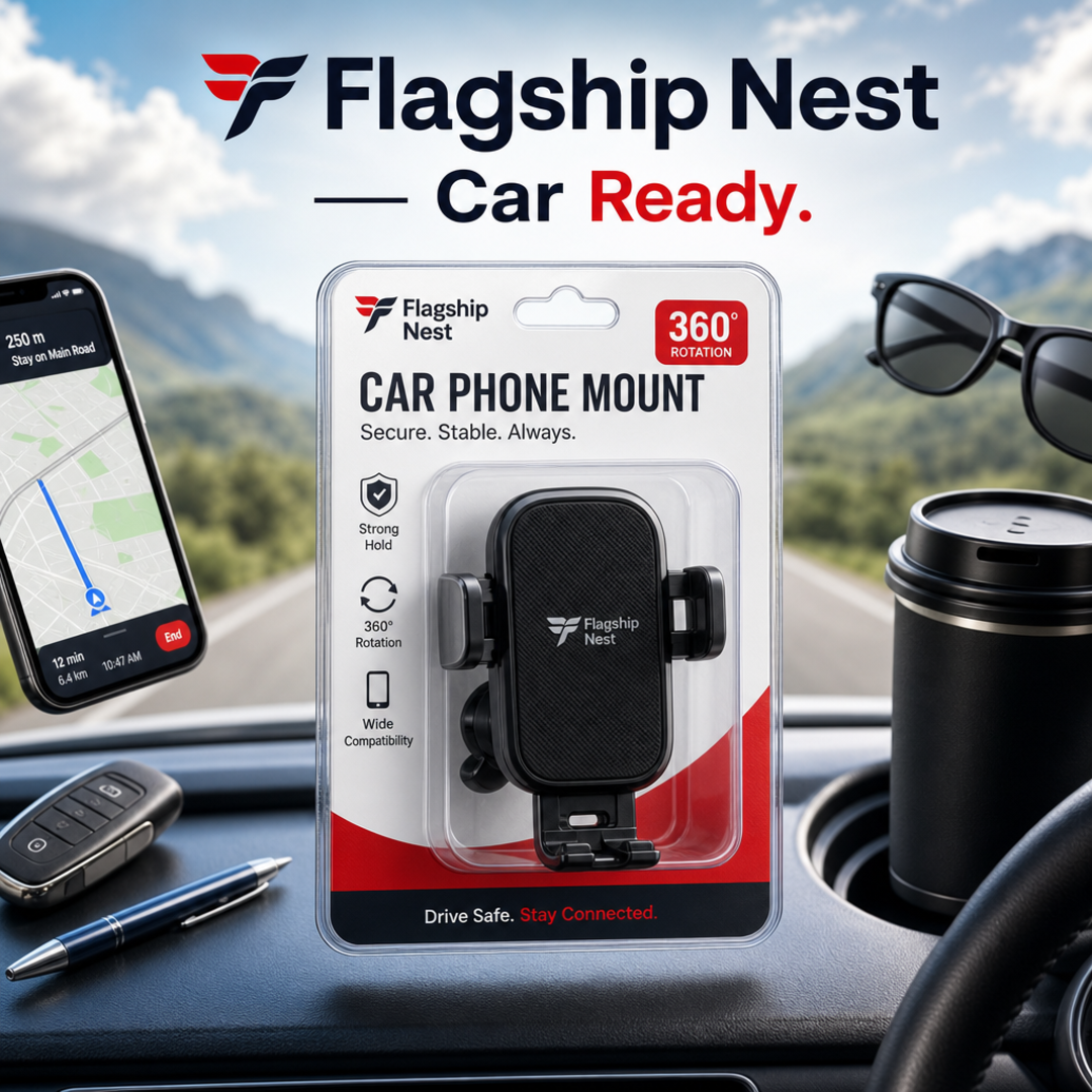 Flagship Nest Car Phone Mount Blister