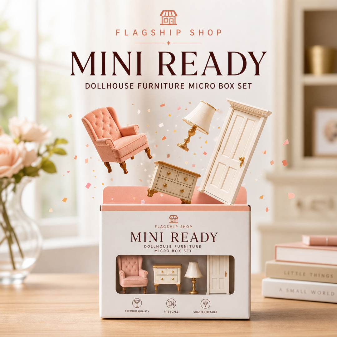 Flagship Shop Dollhouse Furniture Micro Box Set