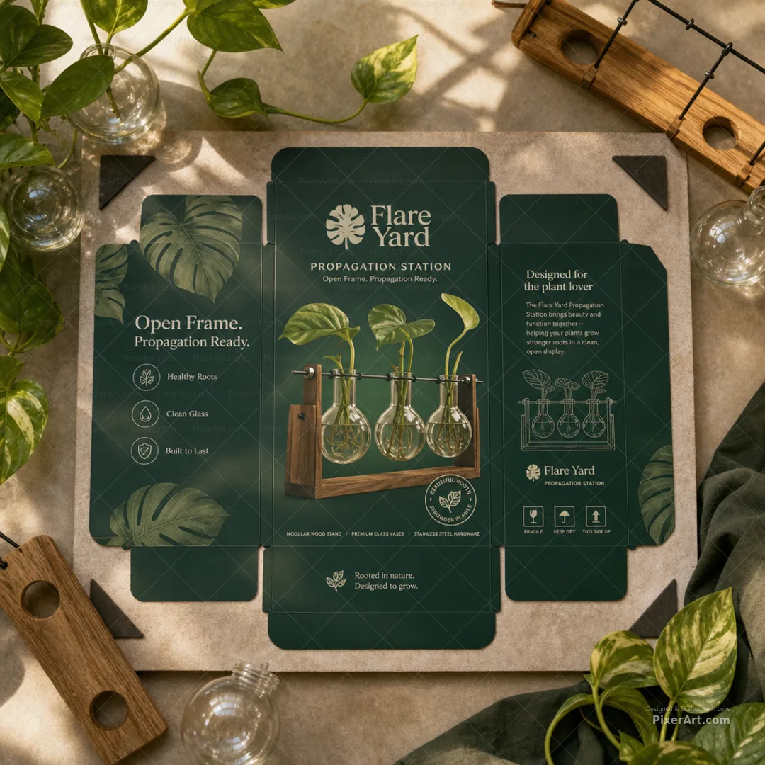 Open frame mockup